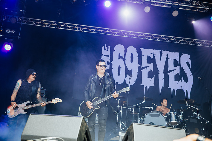 2018-06-09 - The 69 Eyes från Sweden Rock Festival, Sölvesborg