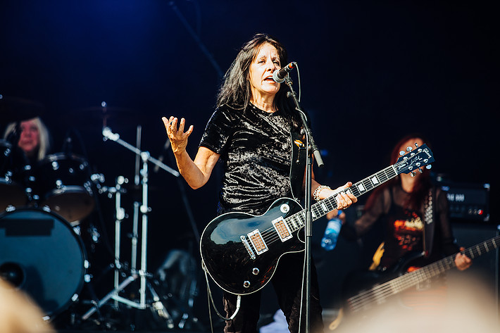 2018-06-09 - Girlschool från Sweden Rock Festival, Sölvesborg