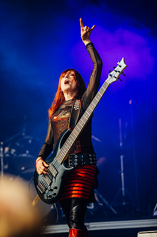 2018-06-09 - Girlschool från Sweden Rock Festival, Sölvesborg