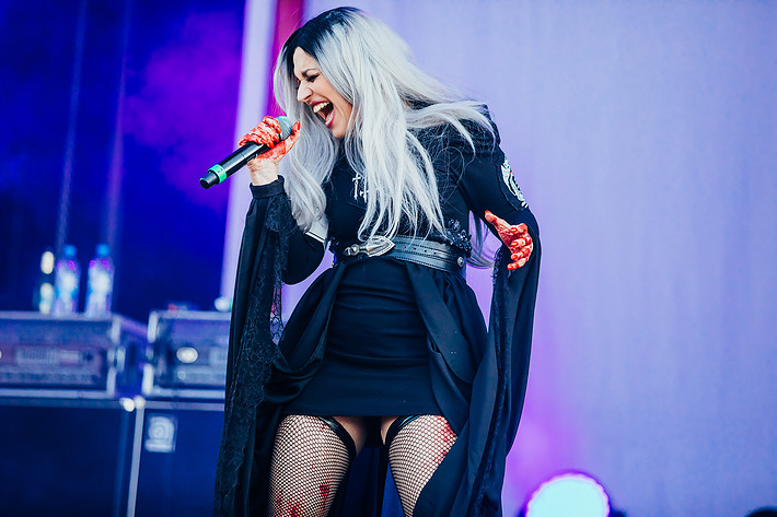 2018-06-09 - Lacuna Coil från Sweden Rock Festival, Sölvesborg