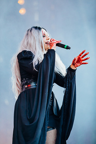 2018-06-09 - Lacuna Coil från Sweden Rock Festival, Sölvesborg
