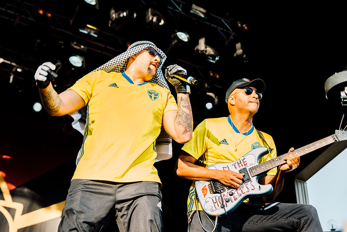 2018-06-26 - Prophets of Rage från Gröna Lund, Stockholm