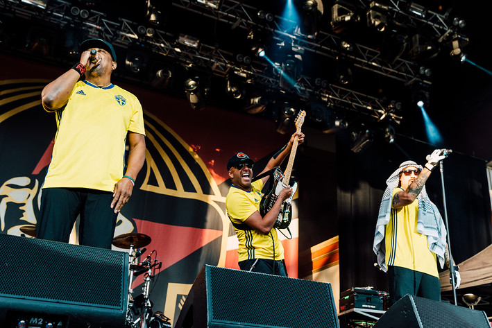 2018-06-26 - Prophets of Rage från Gröna Lund, Stockholm