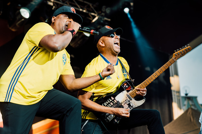2018-06-26 - Prophets of Rage från Gröna Lund, Stockholm
