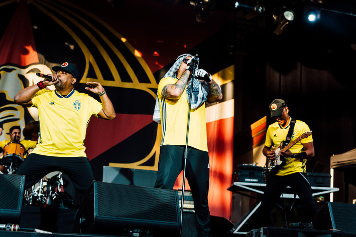 2018-06-26 - Prophets of Rage från Gröna Lund, Stockholm
