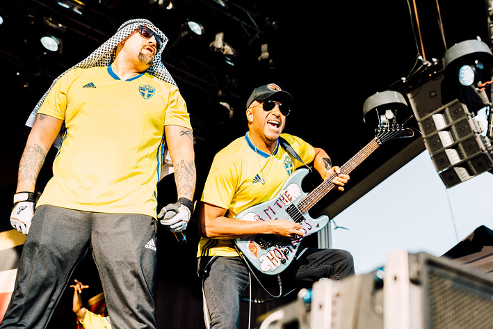2018-06-26 - Prophets of Rage från Gröna Lund, Stockholm