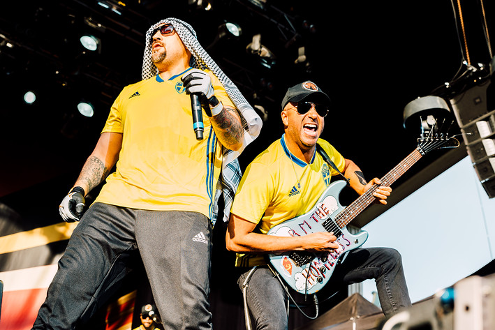 2018-06-26 - Prophets of Rage från Gröna Lund, Stockholm