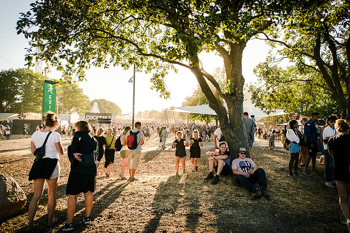 2018-07-04 - Områdesbilder från Roskildefestivalen, Roskilde