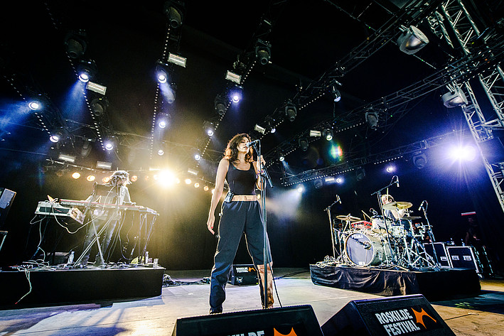 2018-07-05 - Yasmine Hamdan från Roskildefestivalen, Roskilde