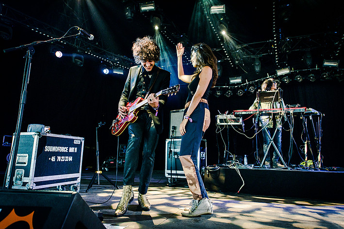 2018-07-05 - Yasmine Hamdan från Roskildefestivalen, Roskilde