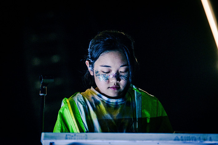 2018-07-05 - Superorganism från Roskildefestivalen, Roskilde
