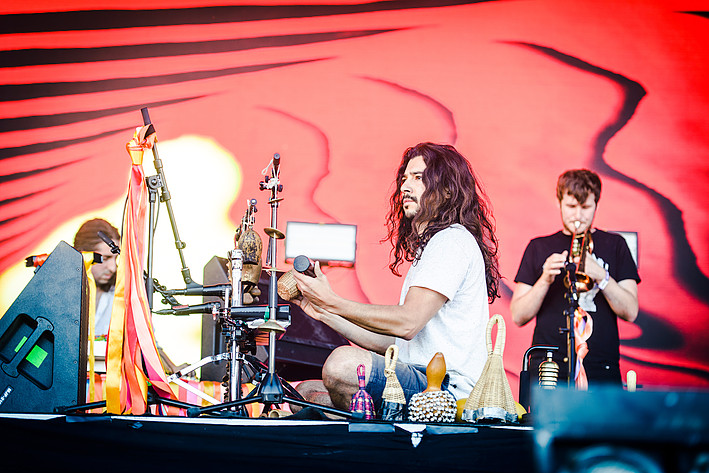 2018-07-06 - James Holden and The Animal Spirits från Roskildefestivalen, Roskilde