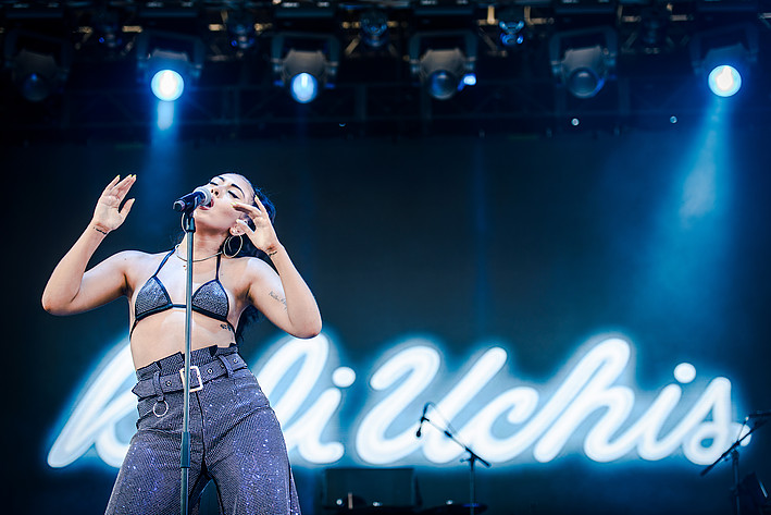 2018-07-07 - Kali Uchis från Roskildefestivalen, Roskilde