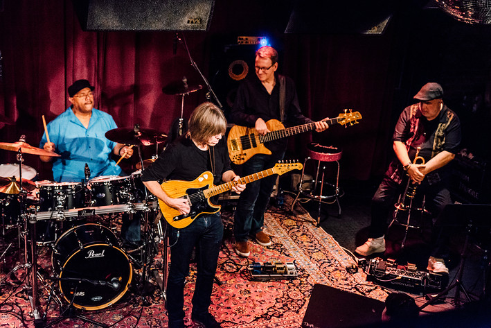 2018-07-19 - Mike Stern / Randy Brecker från Fasching, Stockholm