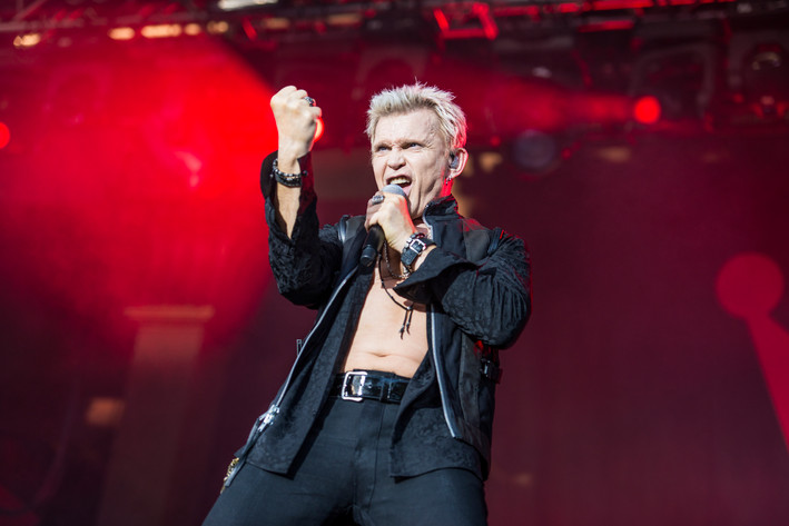 2018-07-26 - Billy Idol från Gröna Lund, Stockholm