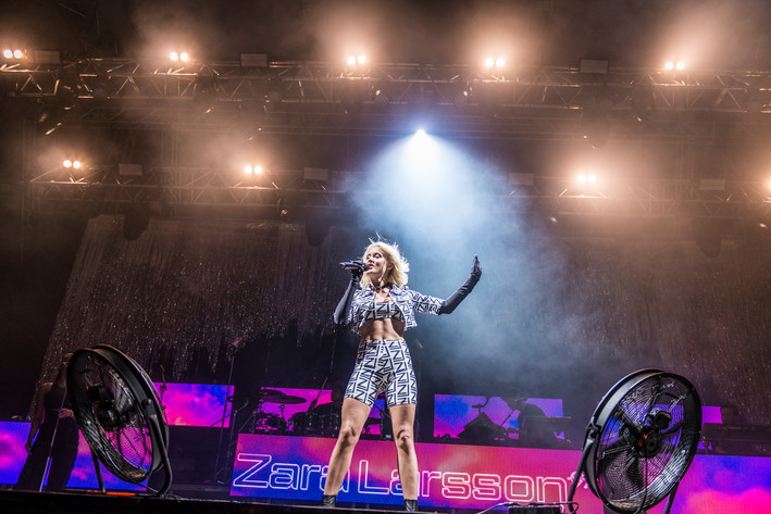 2018-08-03 - Zara Larsson från Queens of Pop Uppsala, Uppsala