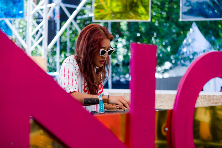 2018-08-09 - Peggy Gou från Way Out West, Göteborg