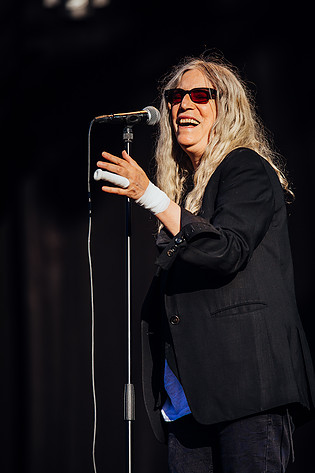 2018-08-09 - Patti Smith från Way Out West, Göteborg