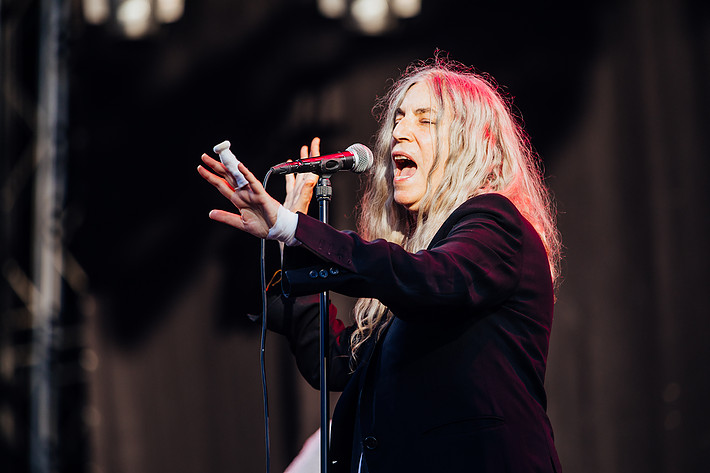 2018-08-09 - Patti Smith från Way Out West, Göteborg