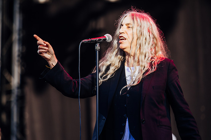 2018-08-09 - Patti Smith från Way Out West, Göteborg
