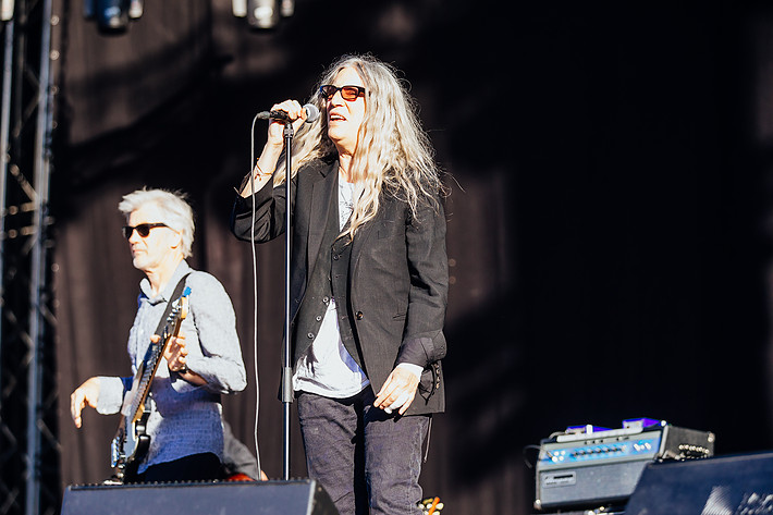 2018-08-09 - Patti Smith från Way Out West, Göteborg