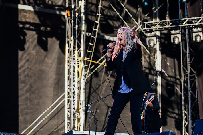 2018-08-09 - Patti Smith från Way Out West, Göteborg