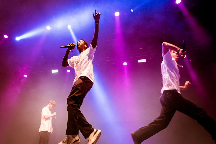 2018-08-09 - Brockhampton från Way Out West, Göteborg