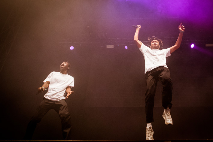 2018-08-09 - Brockhampton från Way Out West, Göteborg