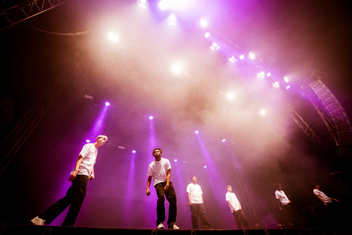 2018-08-09 - Brockhampton från Way Out West, Göteborg