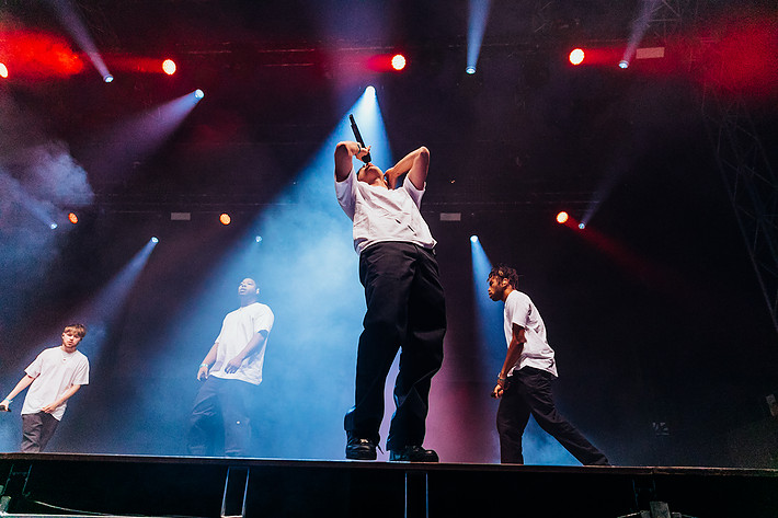 2018-08-09 - Brockhampton från Way Out West, Göteborg
