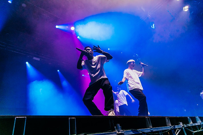 2018-08-09 - Brockhampton från Way Out West, Göteborg