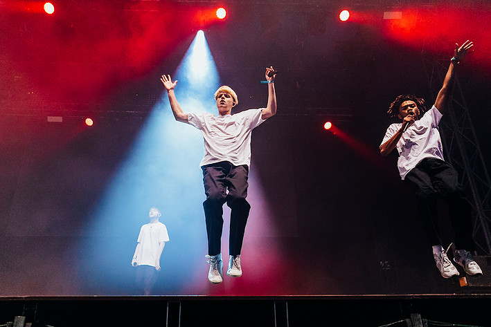 2018-08-09 - Brockhampton från Way Out West, Göteborg