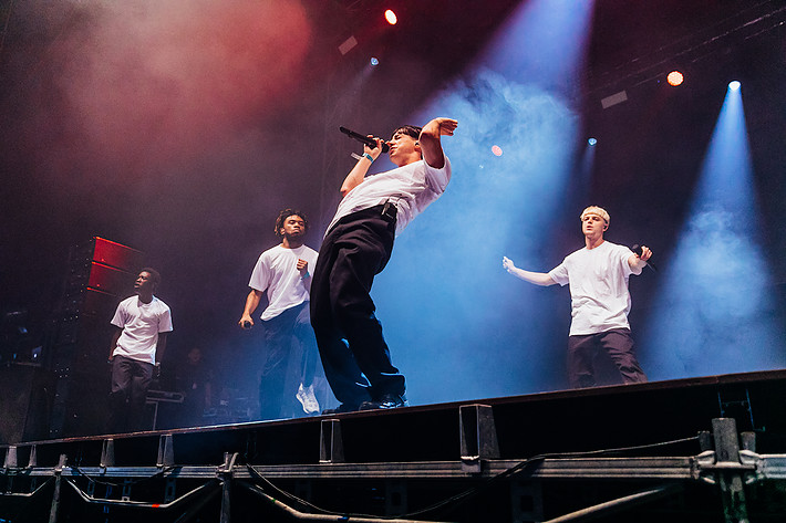 2018-08-09 - Brockhampton från Way Out West, Göteborg