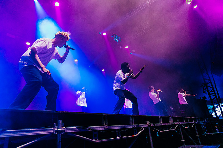 2018-08-09 - Brockhampton från Way Out West, Göteborg