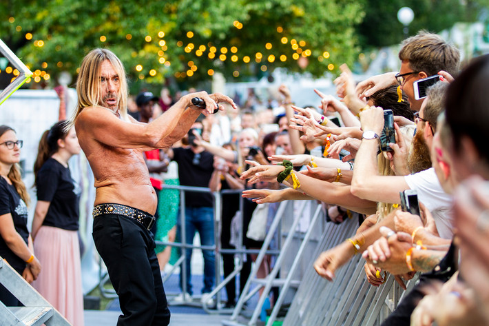 2018-08-09 - Iggy Pop från Way Out West, Göteborg