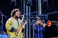 2018-08-11 - Kamasi Washington från Way Out West, Göteborg