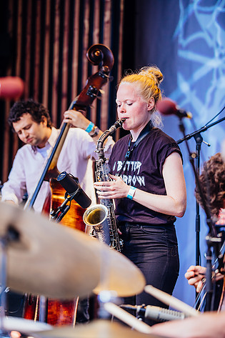 2018-08-15 - Mette Rasmussen Kvintett från Liseberg, Jazz är farligt, Göteborg