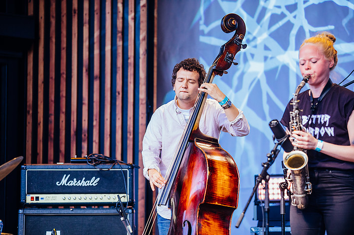 2018-08-15 - Mette Rasmussen Kvintett från Liseberg, Jazz är farligt, Göteborg