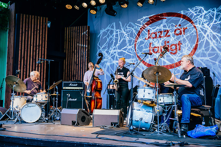 2018-08-15 - Mette Rasmussen Kvintett från Liseberg, Jazz är farligt, Göteborg
