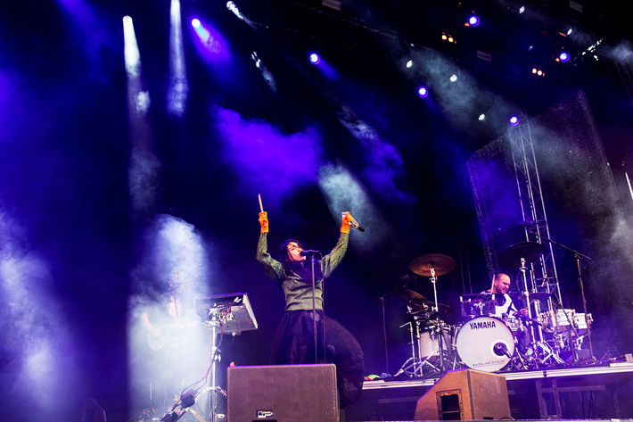 2018-08-31 - Little Dragon från Popaganda, Stockholm