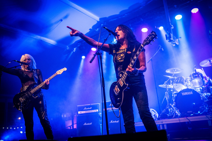 2018-08-31 - Girlschool från Statement Festival, Göteborg