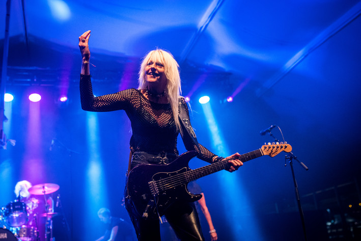 2018-08-31 - Girlschool från Statement Festival, Göteborg