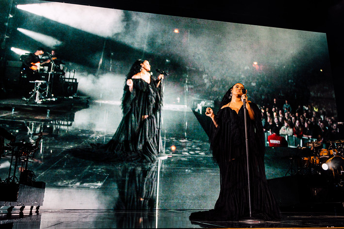 2018-10-05 - Seinabo Sey från Globen, Stockholm