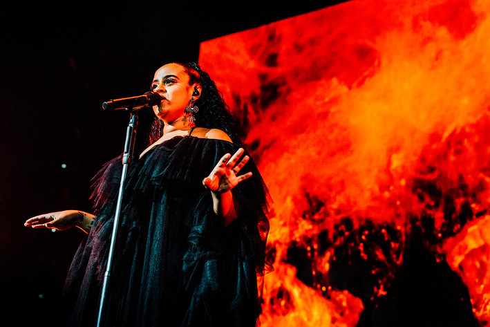 2018-10-05 - Seinabo Sey från Globen, Stockholm