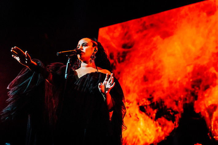 2018-10-05 - Seinabo Sey från Globen, Stockholm
