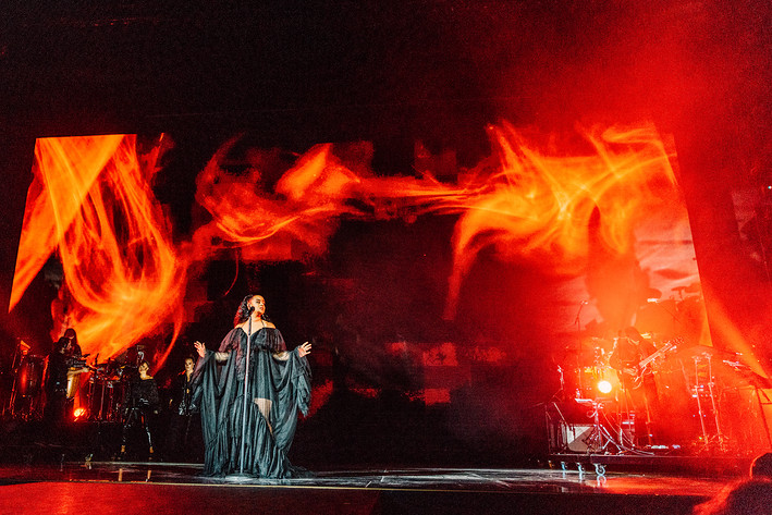 2018-10-05 - Seinabo Sey från Globen, Stockholm