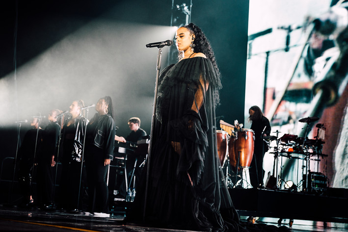 2018-10-05 - Seinabo Sey från Globen, Stockholm