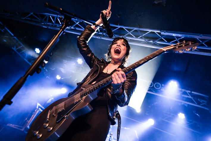 2018-10-08 - Halestorm från Debaser Strand, Stockholm
