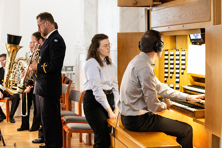 2018-10-13 - Marinens Musikkår & Anders Wilhelmsson från Domkyrkan, Göteborg
