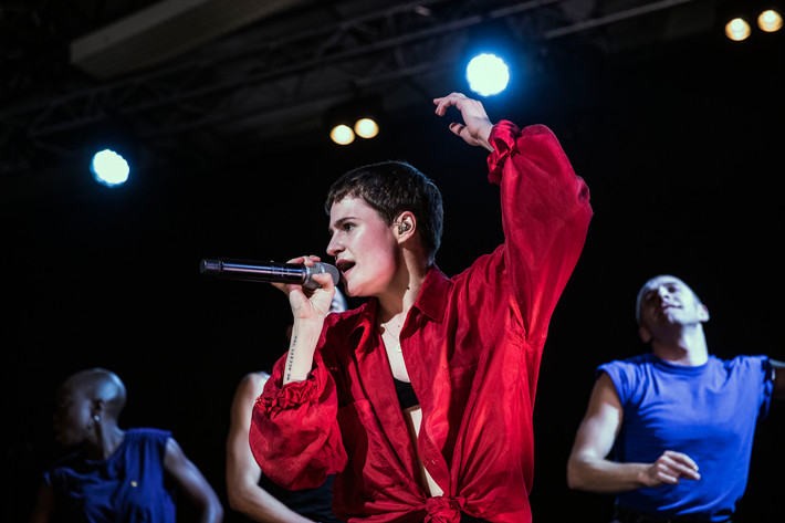 2018-10-17 - Christine and the Queens från Nobelberget, Stockholm